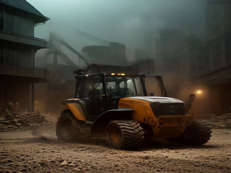 1000kg Heavy-Duty Skid Steer Loader