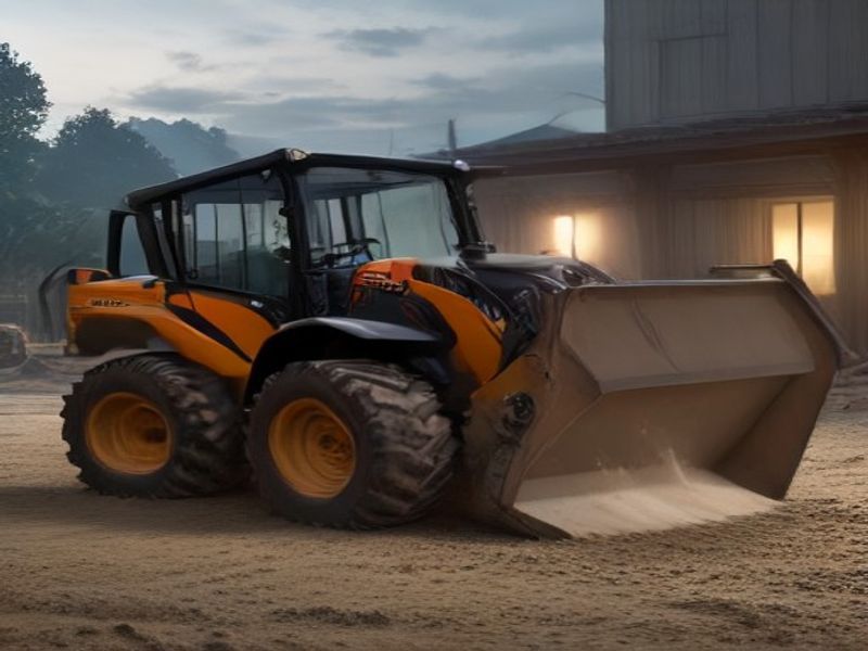 850kg Compact Skid Steer Loader